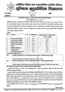 सीप परीक्षण (SKILL TEST) को आवेदन फारम भर्ने सम्बन्धी सुचना !!!